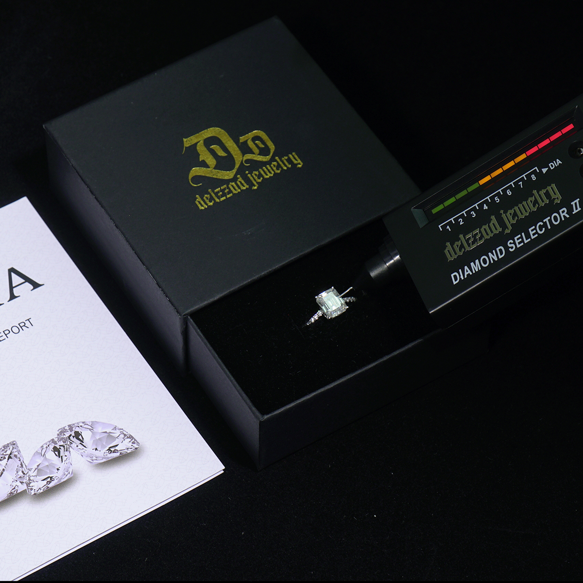 3ct Radiant Synthetic Moissanite Solitaire Twist Band Ring In 925 Sterling Silver