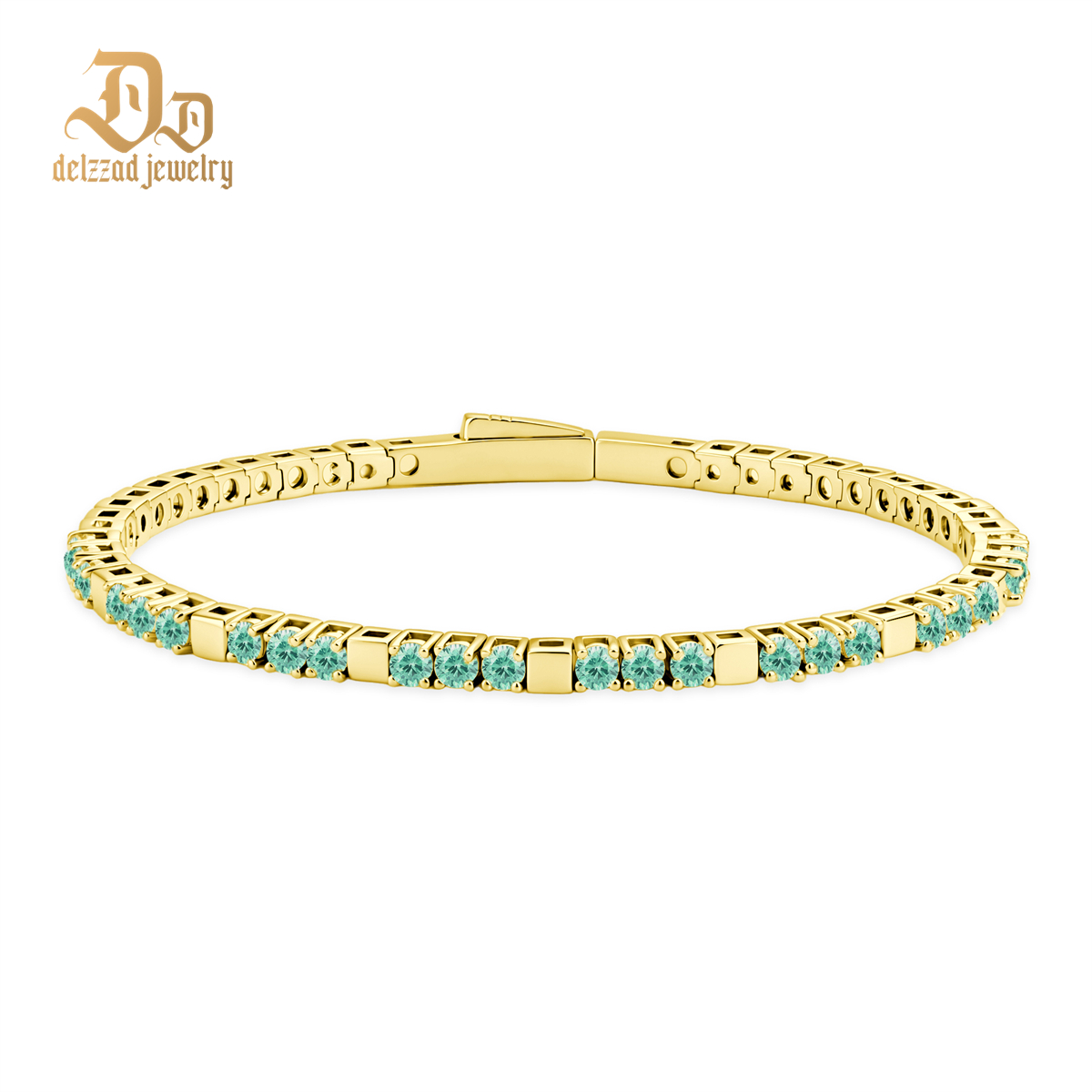 5.4ct Quiet Luxury Tennis Bangle Secret Code Tennis Bracelet VVS Synthetic Moissanite Bracelet Bangle Copper Chain for Women Men