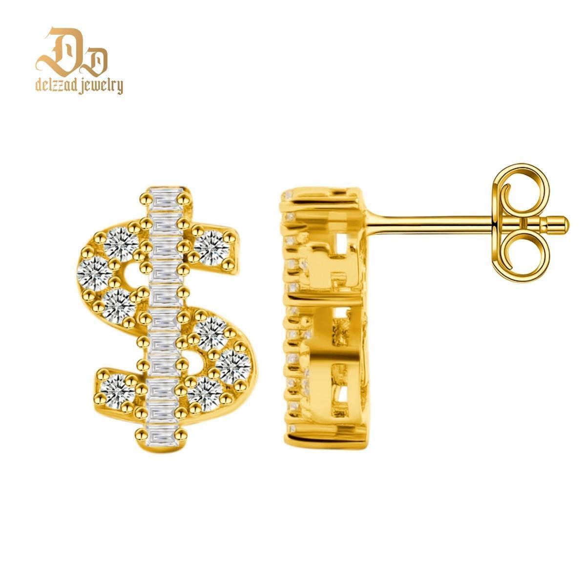 Dazzling USD Stud Earrings VVS Synthetic Moissanite Earrings S925/Copper