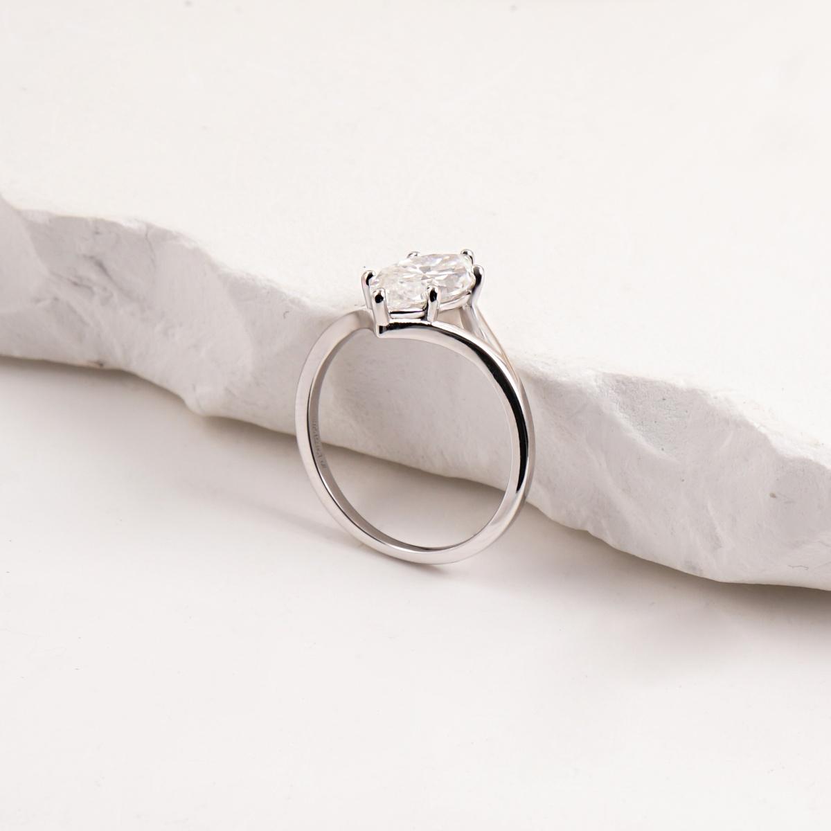 2ct Cathedral Split Shank Solitaire Marquise Engagement Ring Band Synthetic Moissanite Ring S925 Band