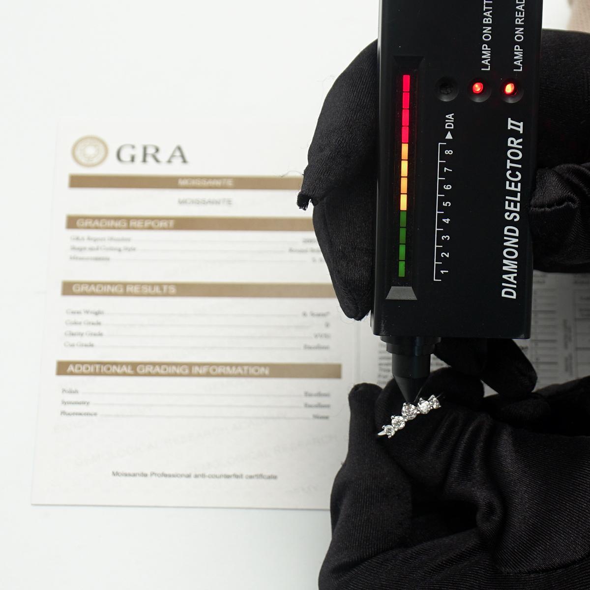 Delzzad Curved Band Round Synthetic Moissanite S925 Ring Band Jewelry