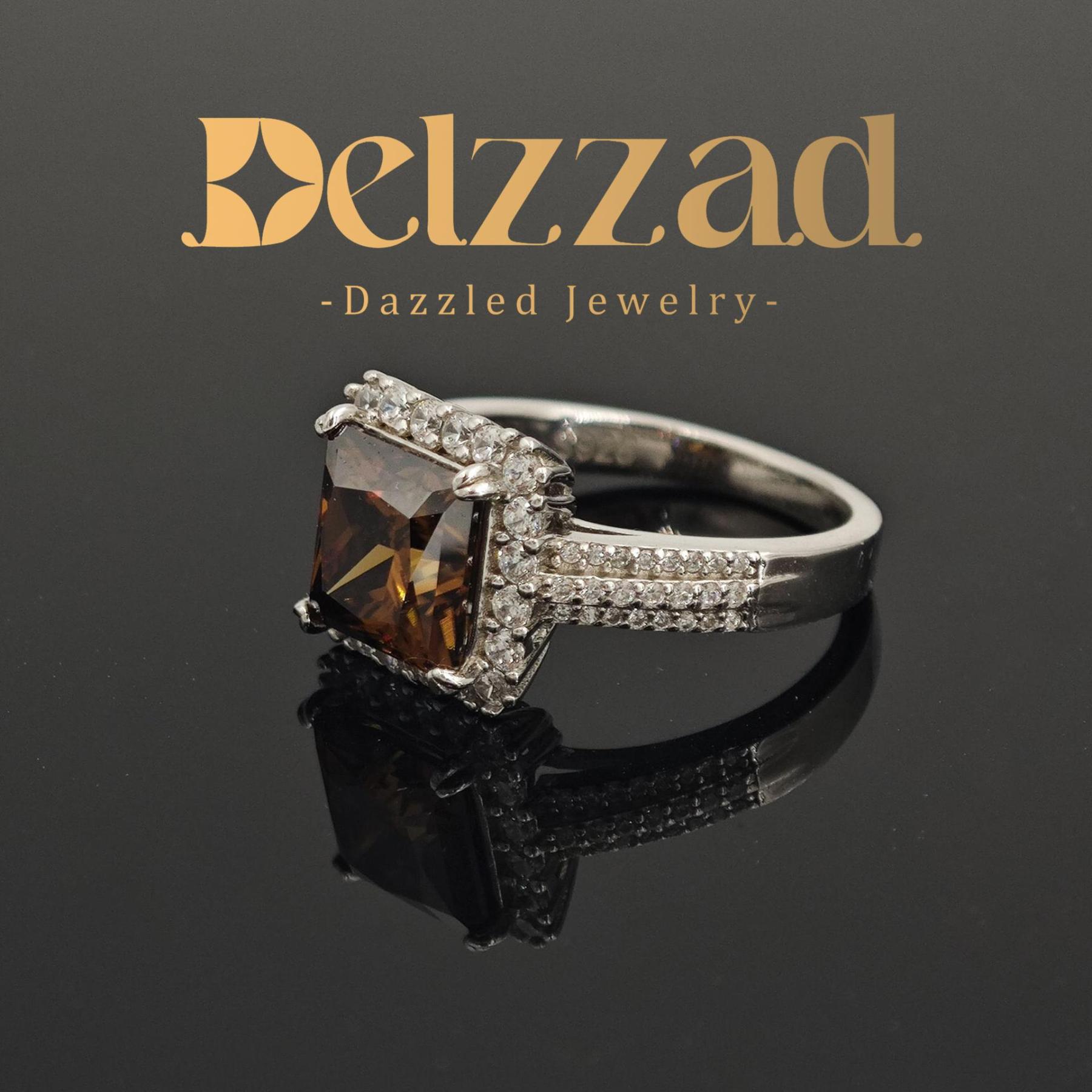 3ct S925 Princess Synthetic Moissanite Halo Ring