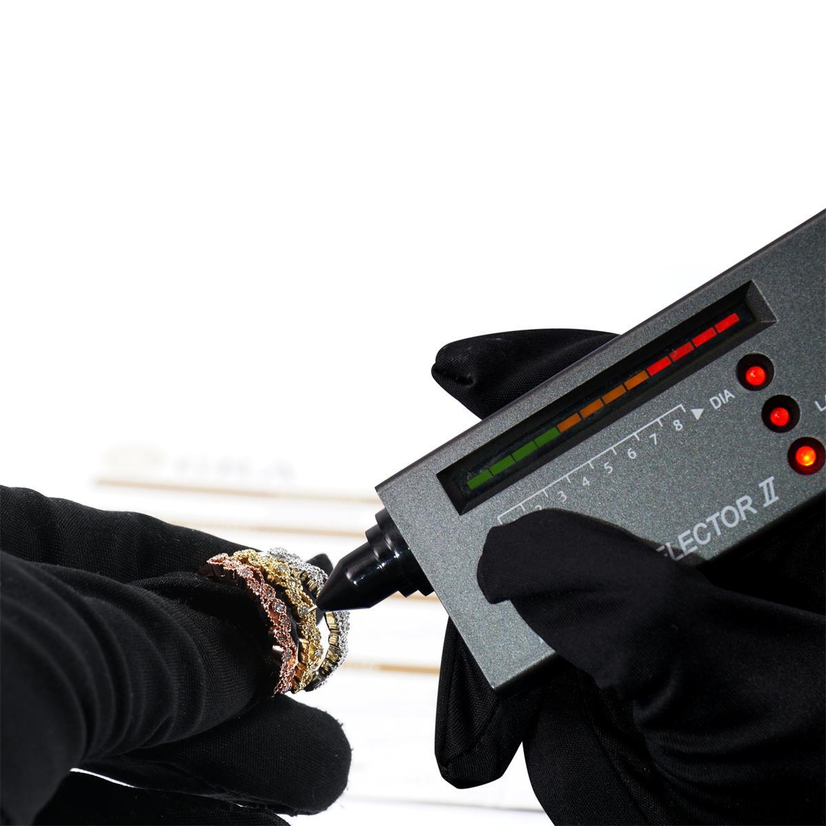 0.3ct Triad Ribbon Grace Ring Eternity Wedding Band Ring Set Stackable Band Ring Synthetic Moissanite Ring Copper Band