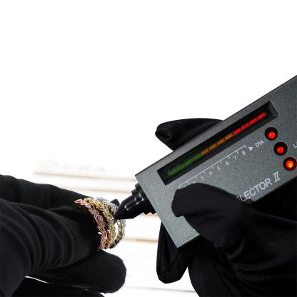 0.3ct Triad Ribbon Grace Ring Eternity Wedding Band Ring Set Stackable Band Ring Synthetic Moissanite Ring Copper Band