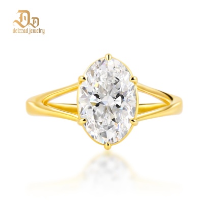 Luxury Ethereal Elegance Set Bridal Engagement Ring Set Synthetic Moissanite S925 Ring
