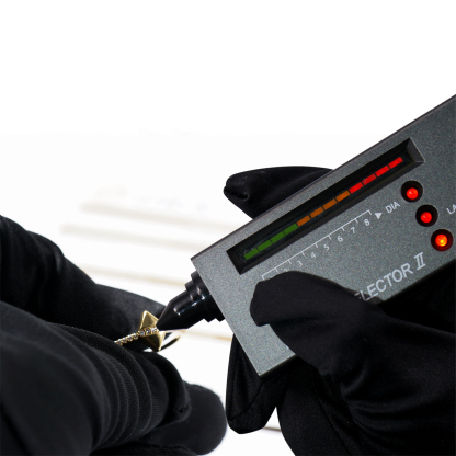 0.1ct Golden Apex of Light Ring Geometric Ring VVS Synthetic Moissanite Ring Jewelry Copper Band