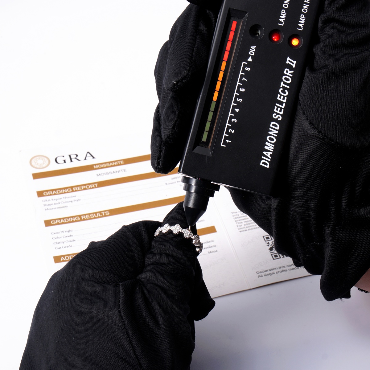 Delzzad 0.6ct Luxury Floral Eternity Band Cluster Ring Synthetic Moissanite Wedding Bands Ring S925 Sterling Silver Moissanite Jewelry Perfect Birthday Engagement Wedding Anniversary Gift