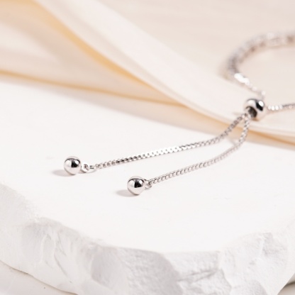 6.6ct Starlight Adjustable Bracelet Synthetic Moissanite Bracelet Copper Chain