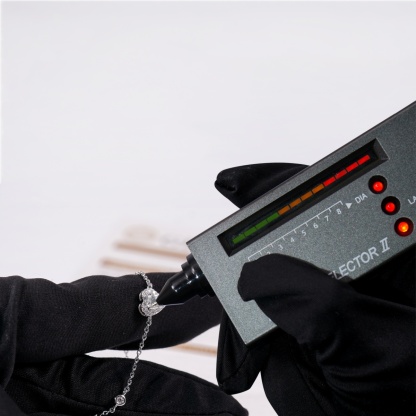 Delzzad Eternal Heart Set Bling Love Heart Bracelet Heart Pendant Necklace Jewelry Set Synthetic Moissanite Necklace Bracelet Jewelry Copper Chain