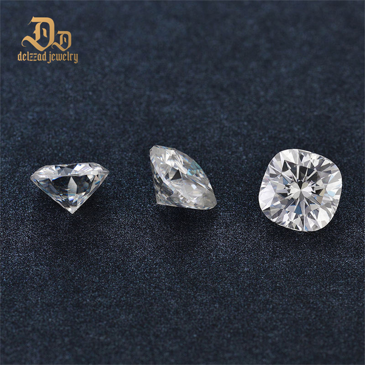 Wholesale Cushion Moissanite Stone 6mm 1Ct Loose Diamonds High Quality Gemstone for Jewelry Making