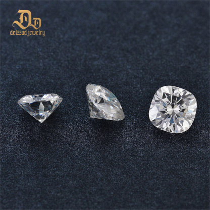 Wholesale Cushion Moissanite Stone 6mm 1Ct Loose Diamonds High Quality Gemstone for Jewelry Making