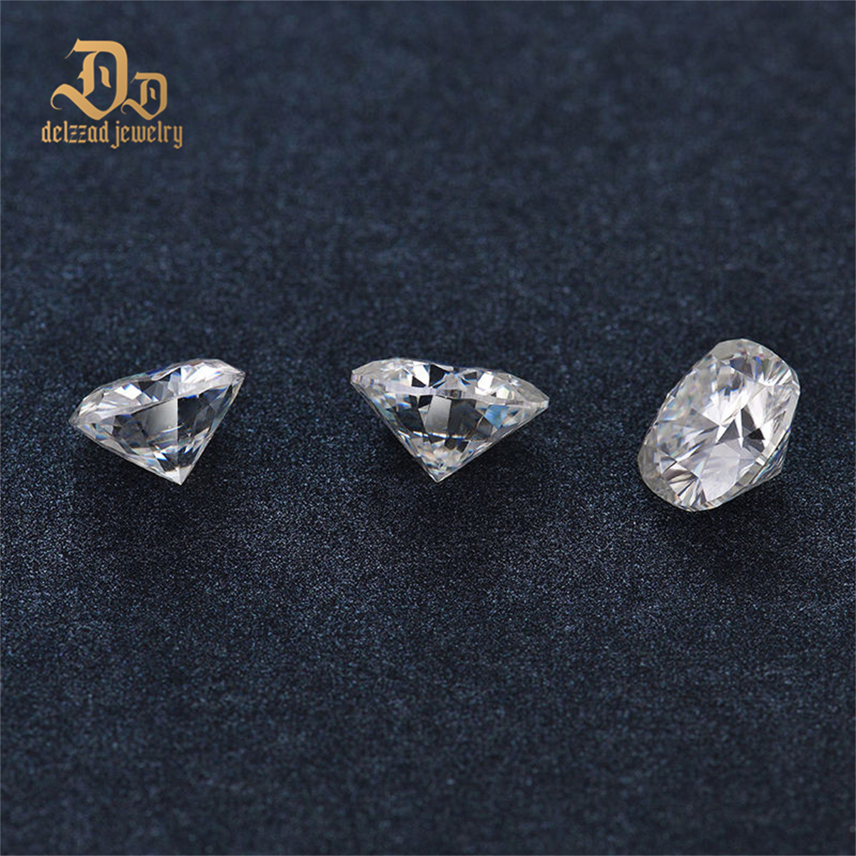 Wholesale Cushion Moissanite Stone 6mm 1Ct Loose Diamonds High Quality Gemstone for Jewelry Making