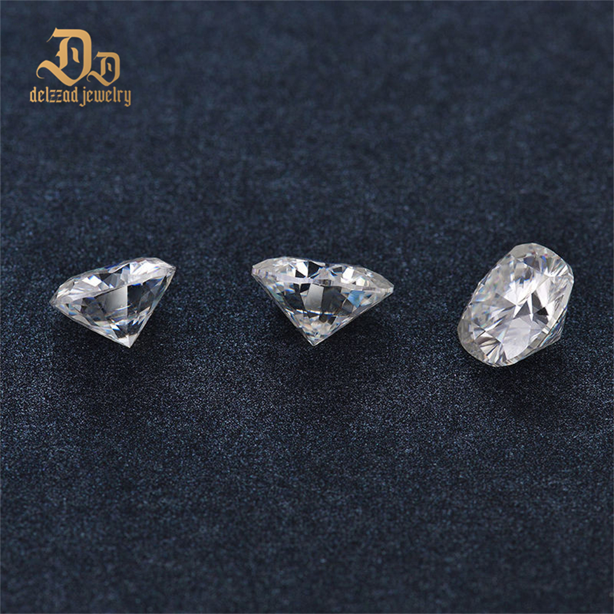 Wholesale Cushion Moissanite Stone 6mm 1Ct Loose Diamonds High Quality Gemstone for Jewelry Making