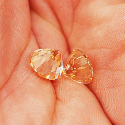 High Quality Synthetic Diamond Gemstone Loose Ice Cut Moissanite for Jewelry Making Raw Fancy Moissanite