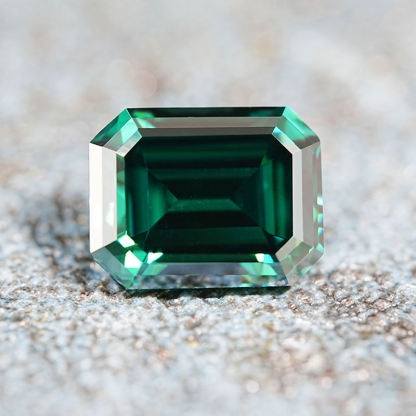 Moissanite Jewelry Hydrothermal Colombian Precious Emerald Cut Moissanite for Jewelry Making