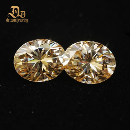 High Quality Synthetic Diamond Gemstone Loose Ice Cut Moissanite for Jewelry Making Raw Fancy Moissanite