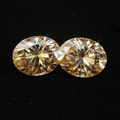 High Quality Synthetic Diamond Gemstone Loose Ice Cut Moissanite for Jewelry Making Raw Fancy Moissanite