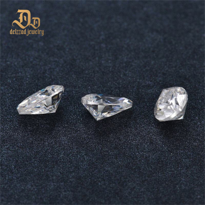 Loose Gemstone 10x7mm 2-3 CT 4 CT Synthetic Pear Cut Waterdrop Shaped Moissanite Diamond for Jewelry Setting