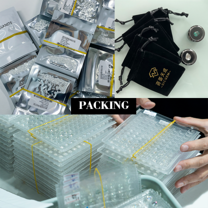 Best Price 1 Carat DEF Oval Moissanite 5*7mm Handmade Loose Gemstone Direct From China