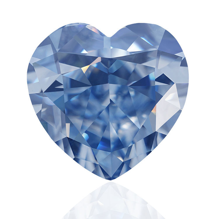 High Quality Blue Heart Cut Lab Created Sapphire 10mm 9mm Moissanite Gemstones Excellent Loose Gemstones Jewelry 1ct