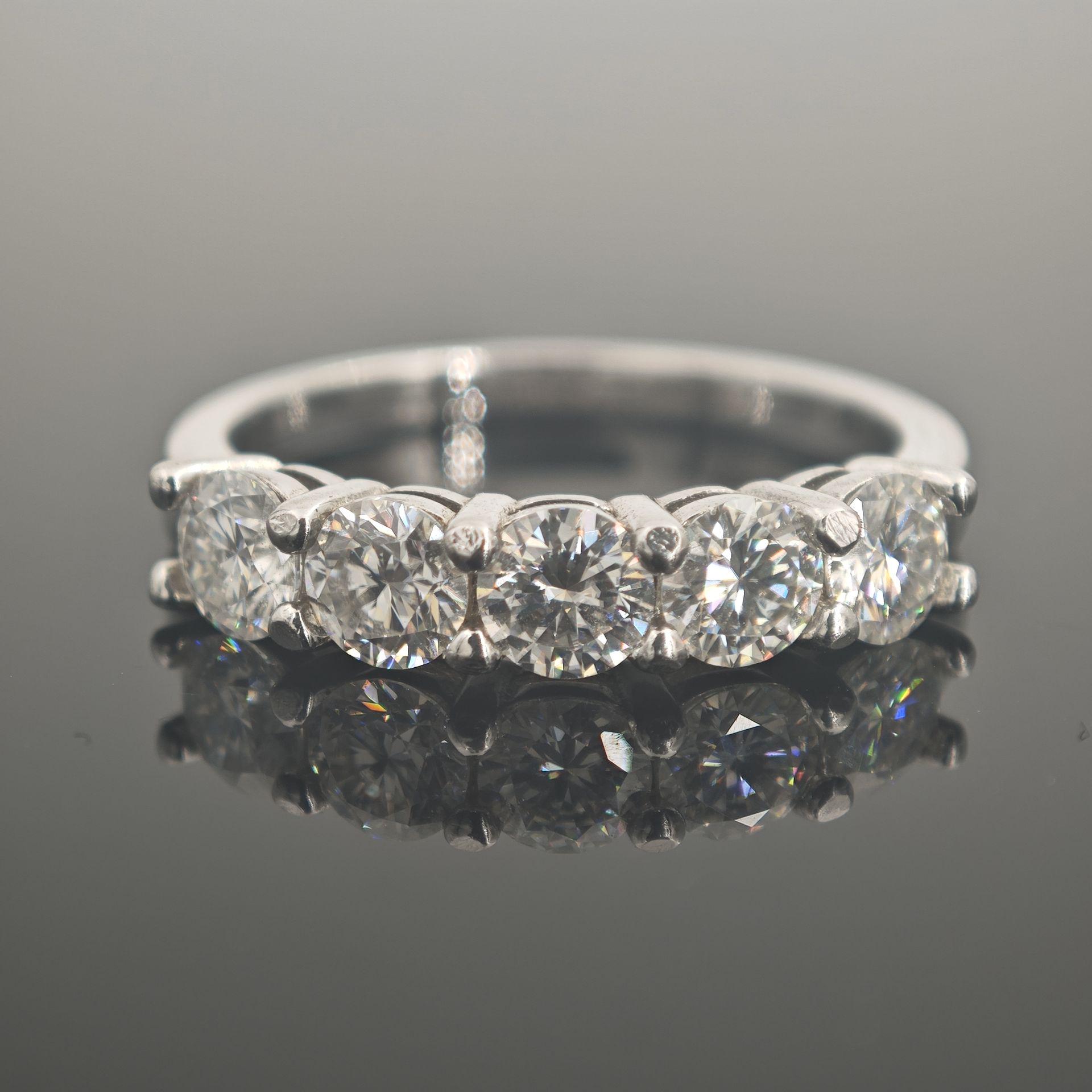 1.5ct D Color S925 VVS Clarity Round Synthetic Moissanite Half Eternity Stacking Band