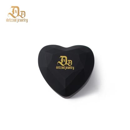 Delzzad Luxury Love Heart Jewelry Gift Box with Light Surprise Ring Heart Box Earrings Jewelry Box Christmas Gift Birthday Halloween Valentine's Day Thanksgiving Day Mother's Day Jewelry Present Box(Box Only)