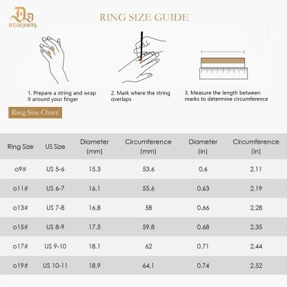 ??New Invisible Ring??Delzzad 1-2ct Creative Floating Invisible Ring Luxury Transparent Mermaid Tear Ring Solitaire Prong Clear Thread Ring Band D Color VVS Synthetic Moissanite S925 Ring Jewelry Perfect Birthday Dating Engagement Wedding Anniversary Gift