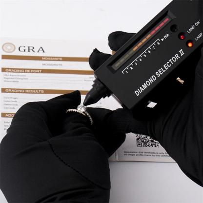 Delzzad 1.2ct Engagement Wrap Ring Synthetic Moissanite S925 Ring Band Jewelry Perfect Birthday Engagement Wedding Anniversary Gift for Women