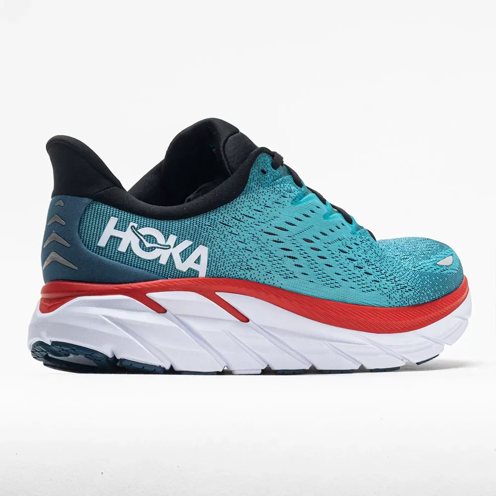 hothtka One One Clifton 8 Men's Real Teal/Aquarelle