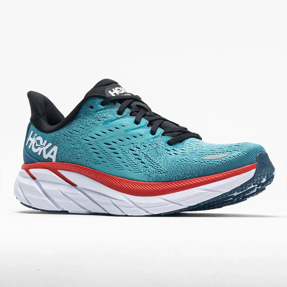 hothtka One One Clifton 8 Men's Real Teal/Aquarelle