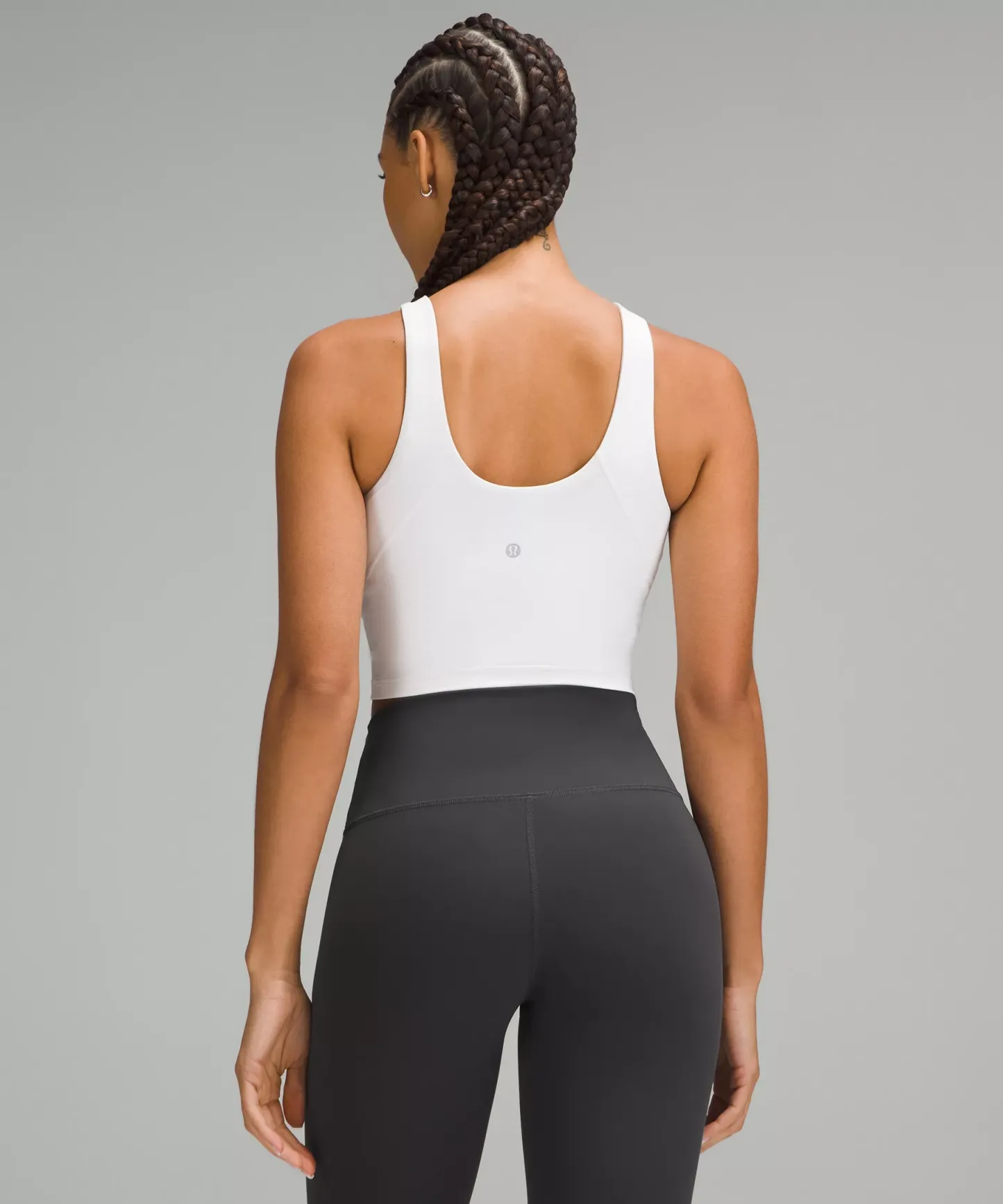 lulu Align High-Neck Tank Top Light Support