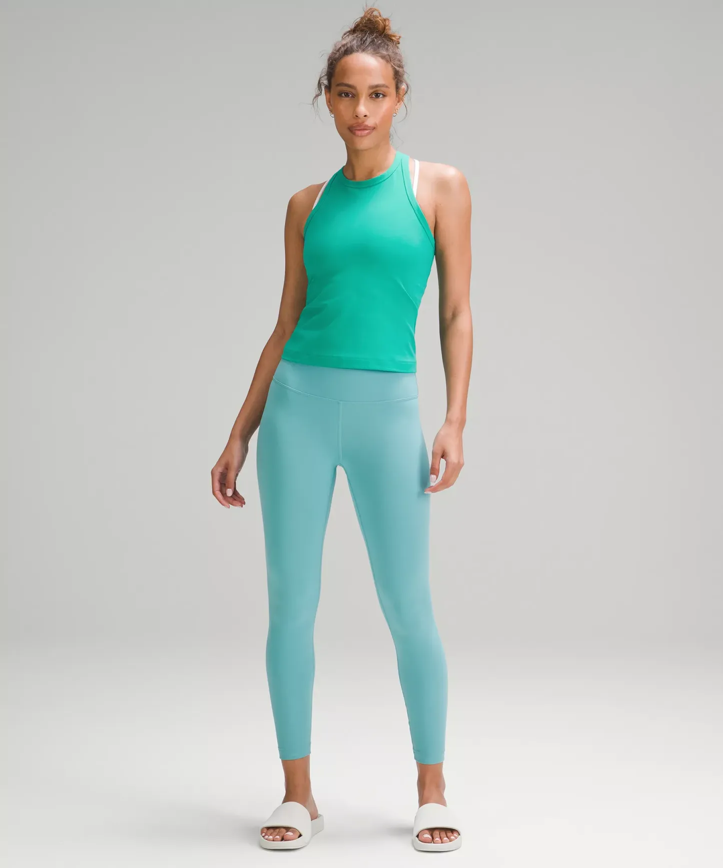 lulu Align Waist-Length Racerback Tank Top