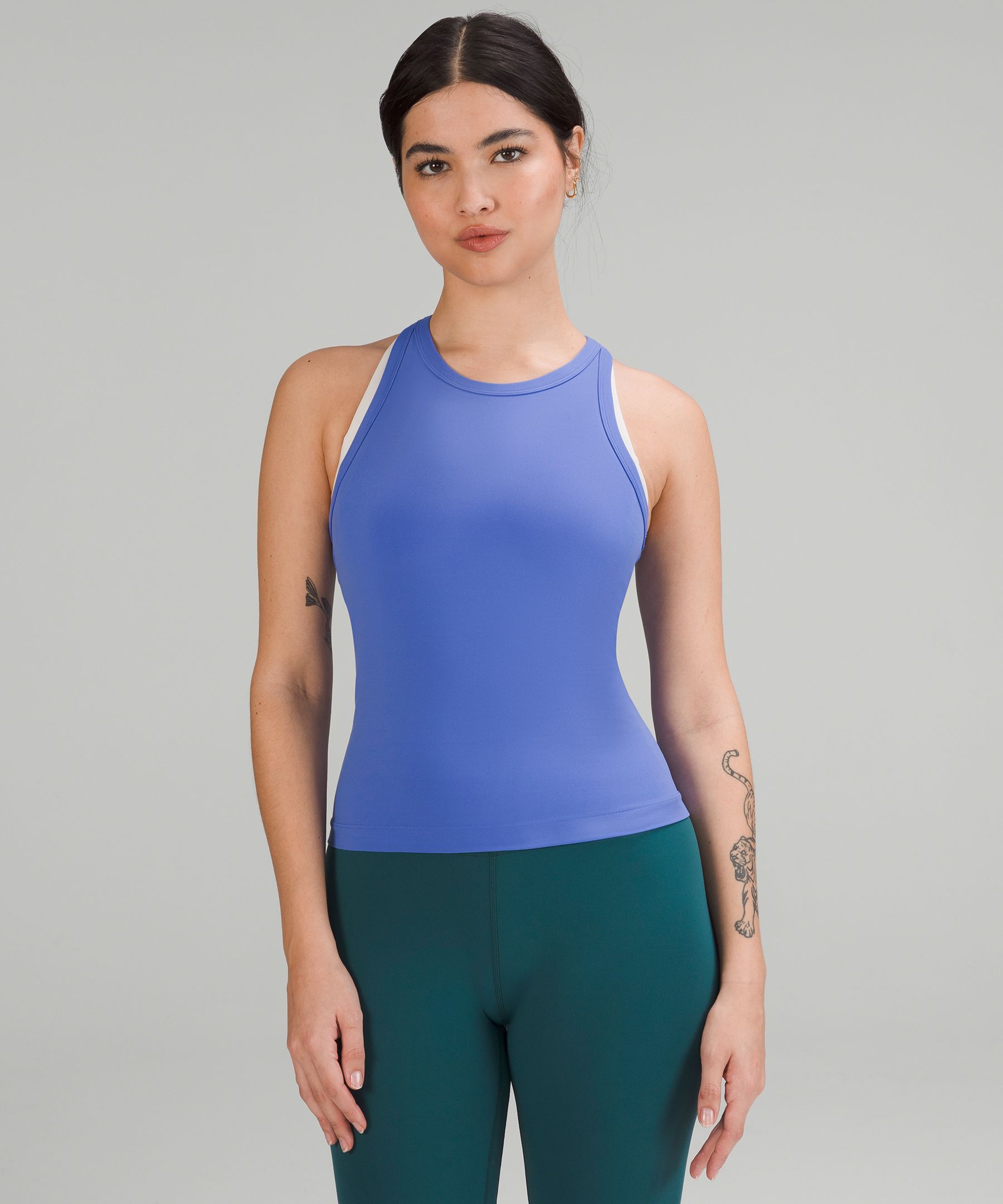 lulu Align Waist-Length Racerback Tank Top