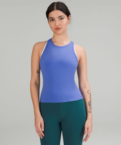 lulu Align Waist-Length Racerback Tank Top
