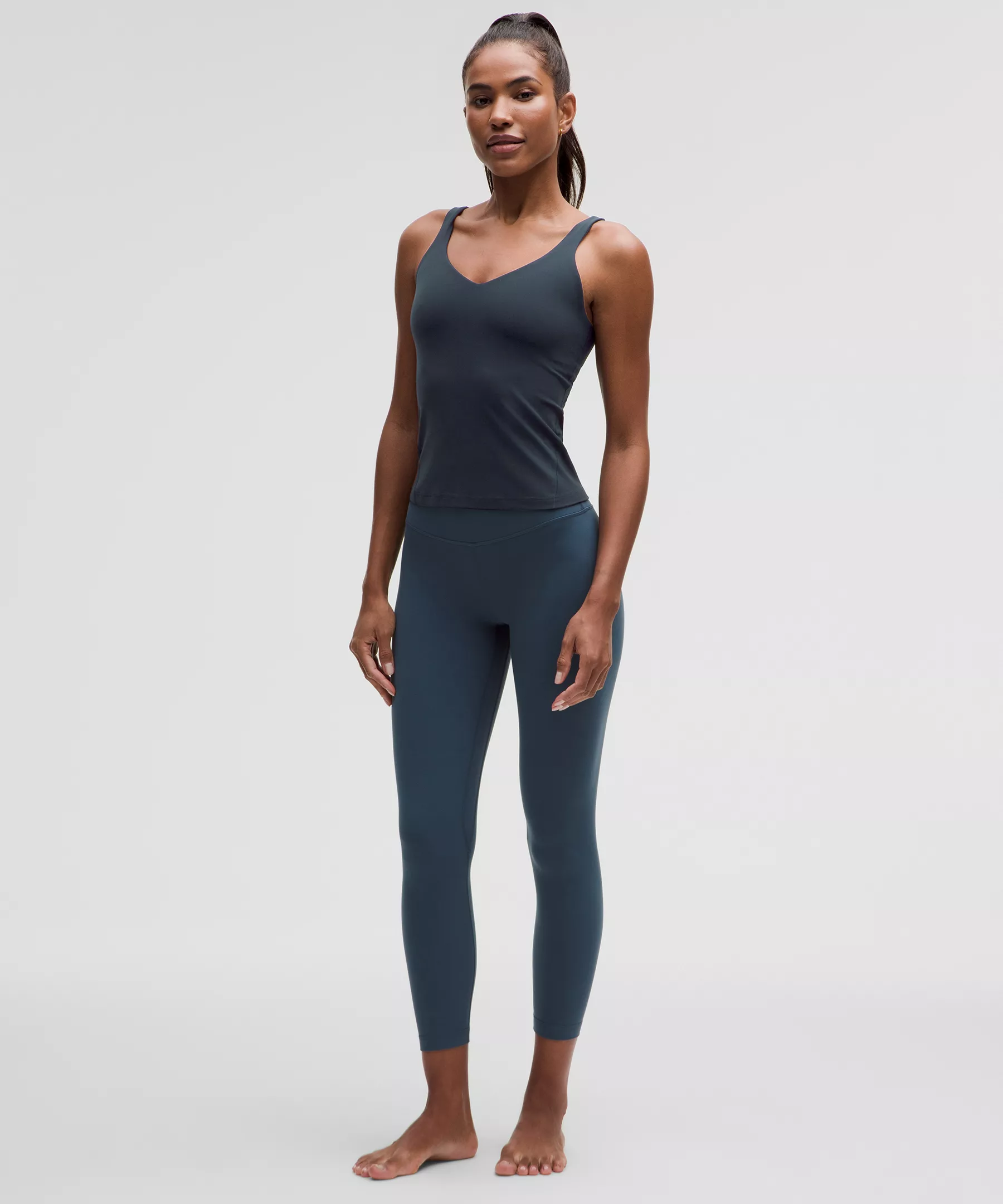 lulu Align Waist-Length Tank Top Light Support