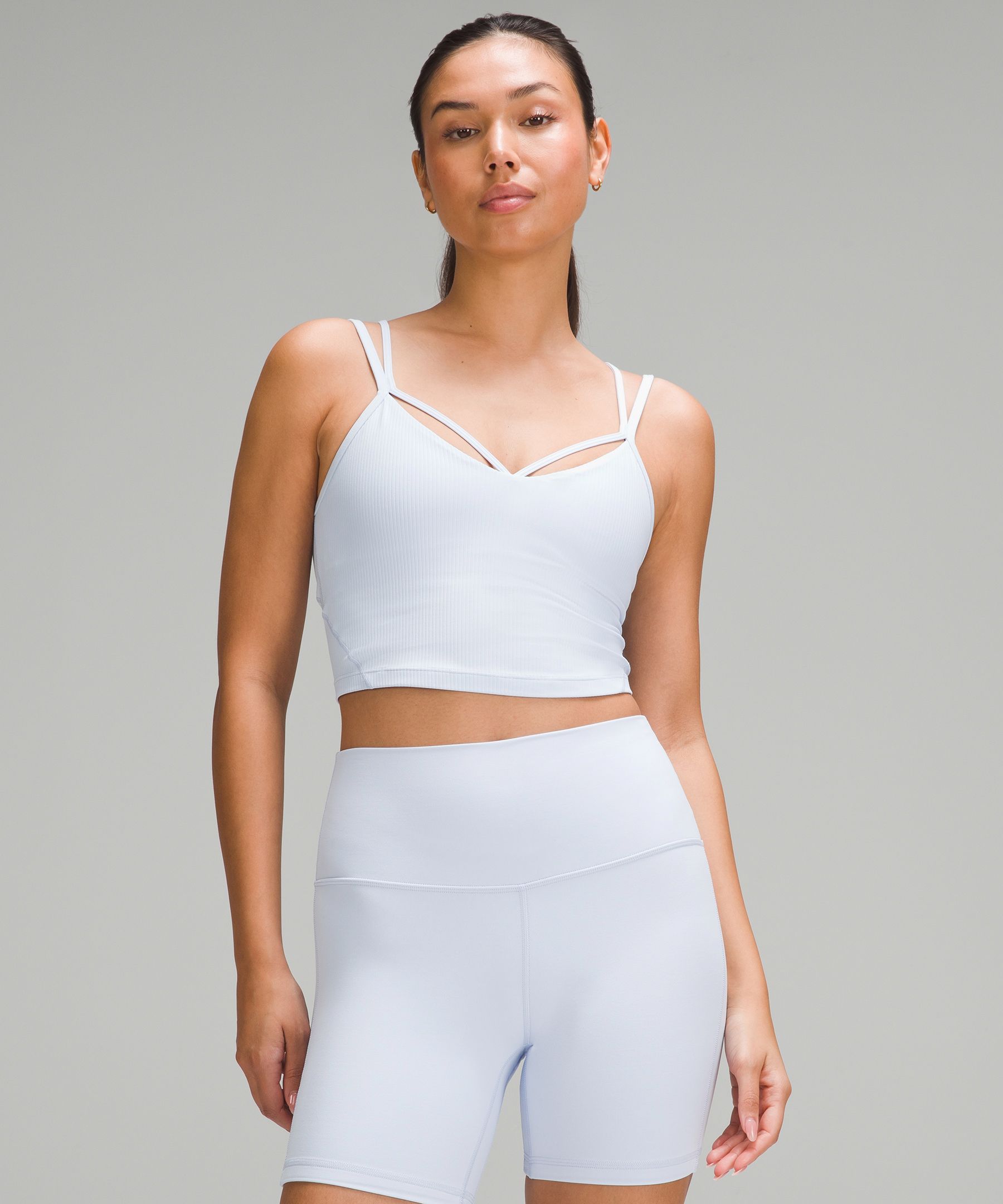 lulu Align Strappy Ribbed Tank Top Light Support, A/B Cup