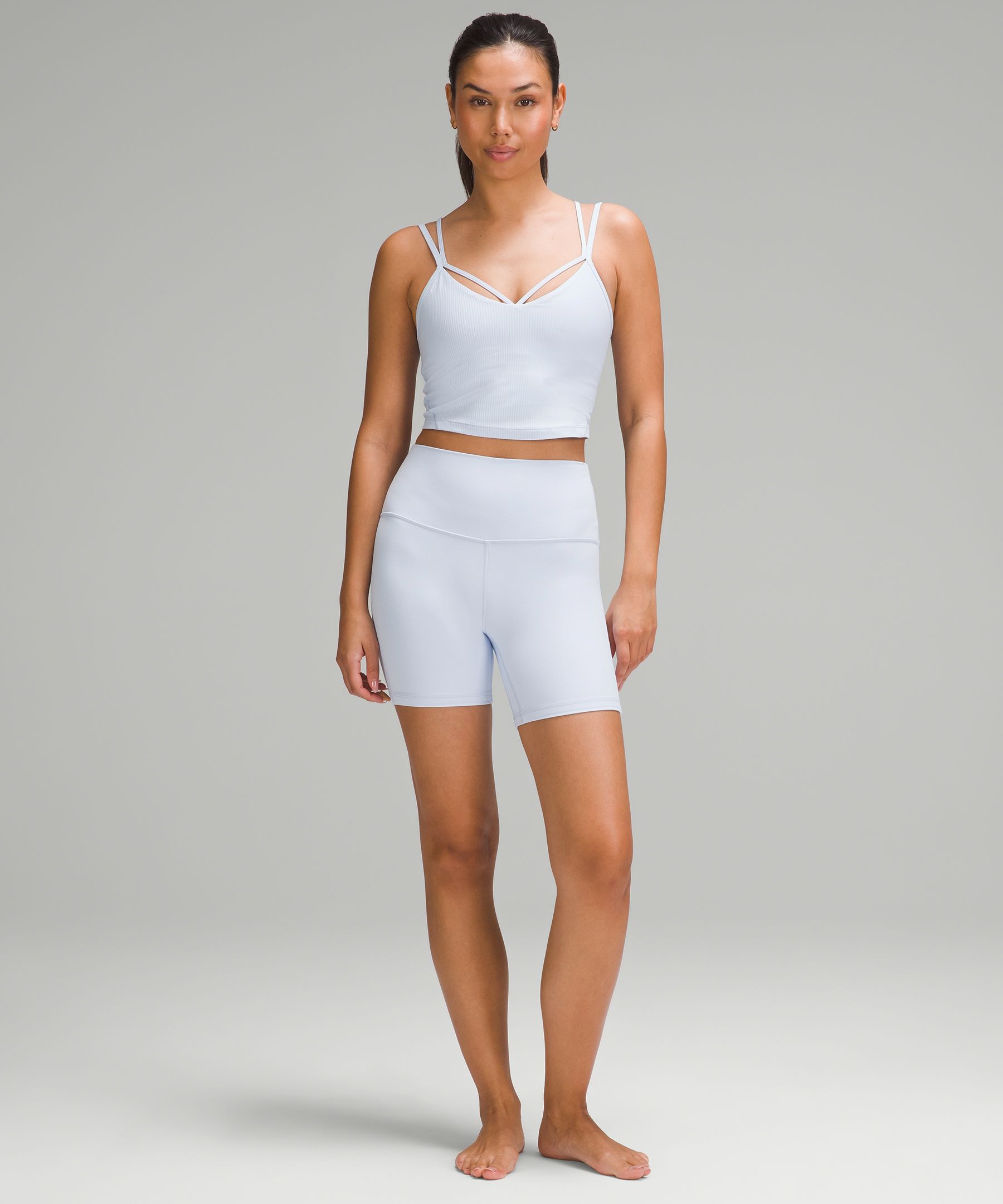 lulu Align Strappy Ribbed Tank Top Light Support, A/B Cup