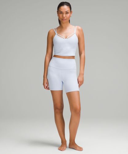 lulu Align Strappy Ribbed Tank Top Light Support, A/B Cup