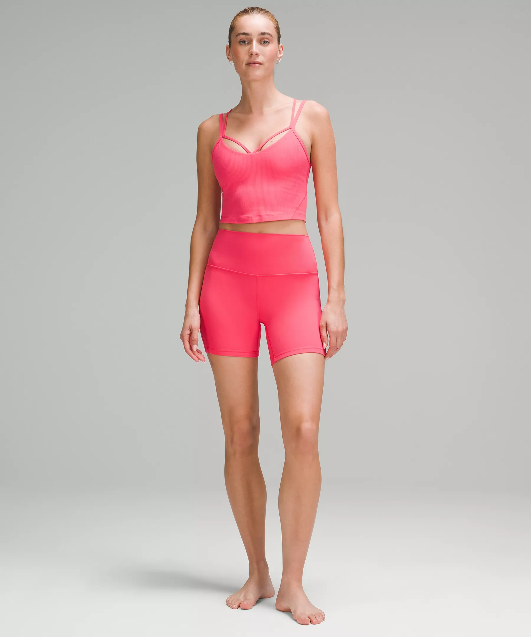 lulu Align Strappy Ribbed Tank Top Light Support, A/B Cup