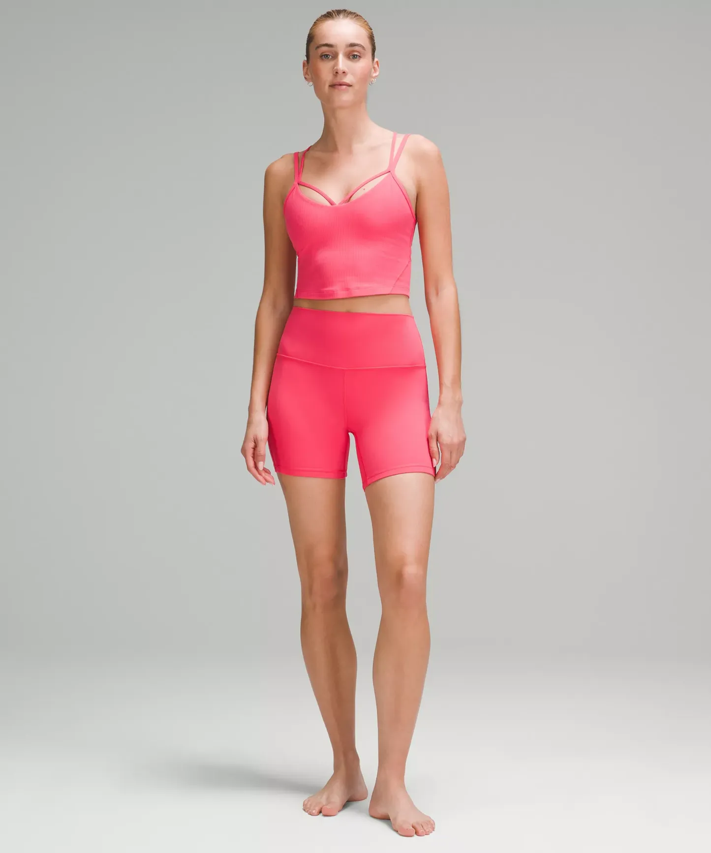 lulu Align Strappy Ribbed Tank Top Light Support, A/B Cup