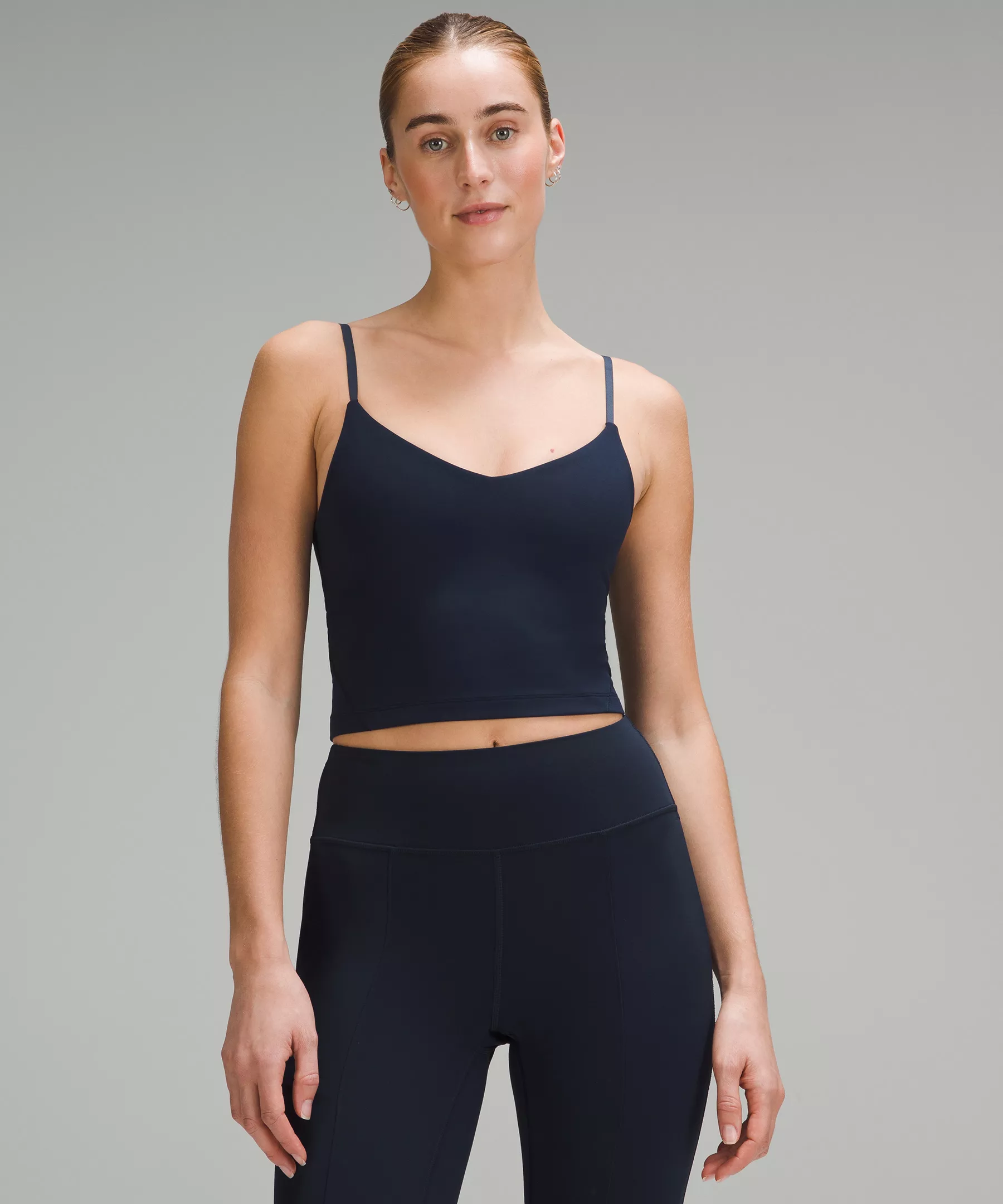 lulu Align Cropped Cami Tank Top Light Support, A/B Cup