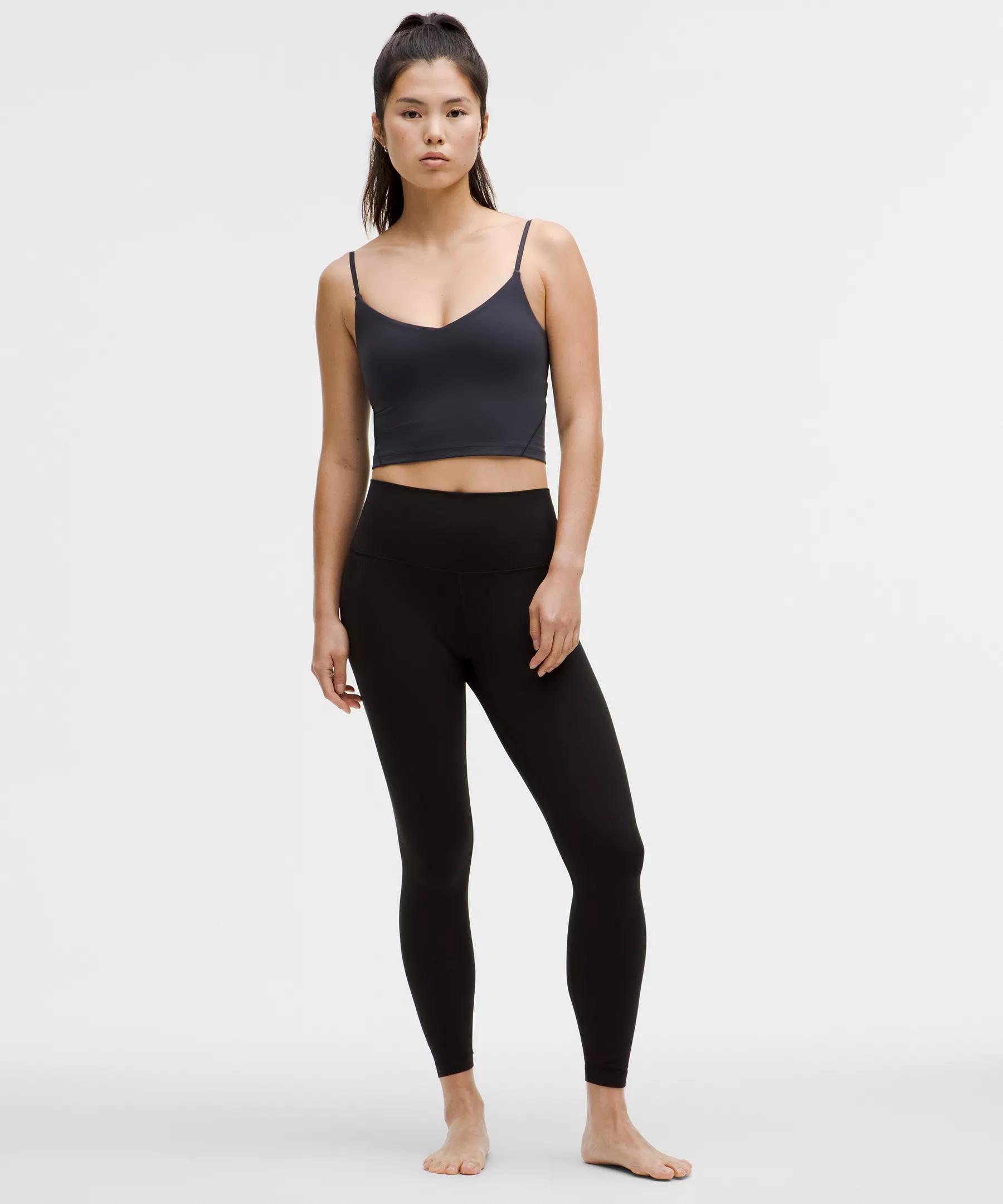 lulu Align Cropped Cami Tank Top Light Support, A/B Cup