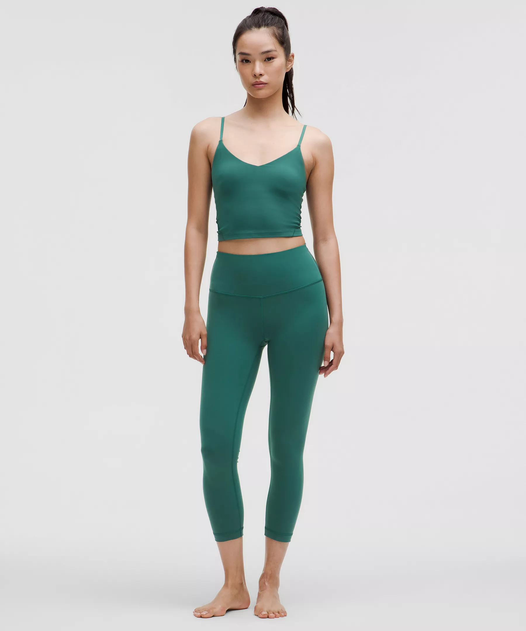 lulu Align Cropped Cami Tank Top Light Support, A/B Cup