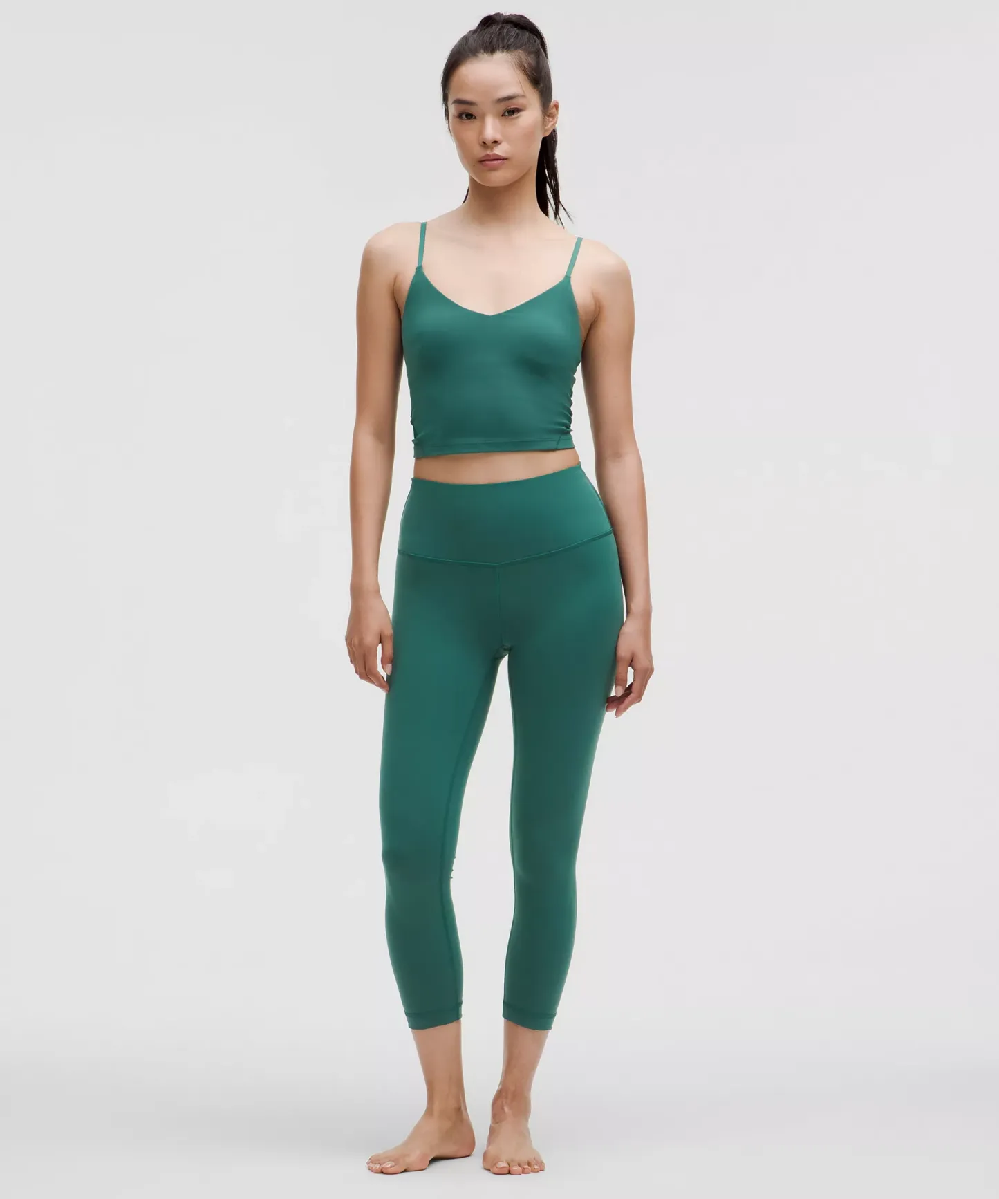 lulu Align Cropped Cami Tank Top Light Support, A/B Cup