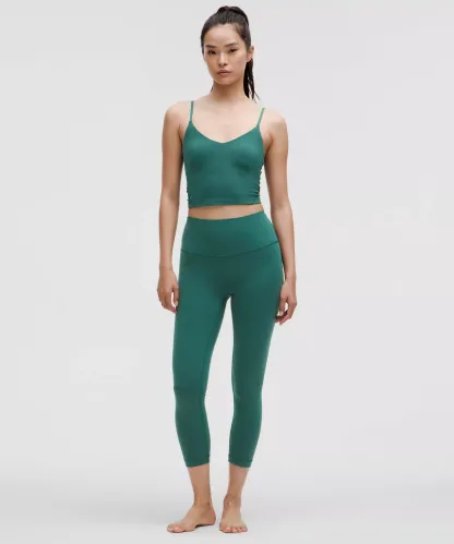 lulu Align Cropped Cami Tank Top Light Support, A/B Cup