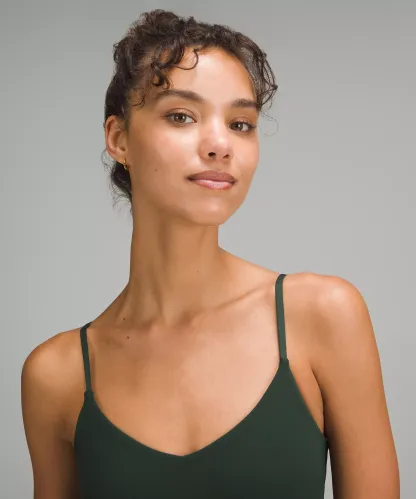 lulu Align Cropped Cami Tank Top Light Support, A/B Cup