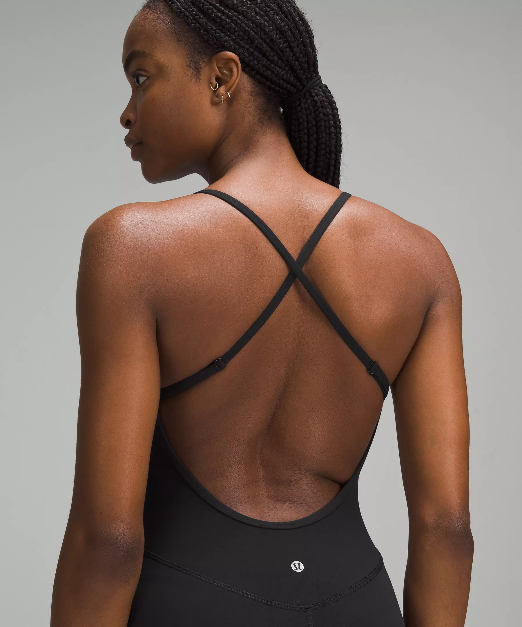lulu Align Cross-Back Bodysuit 25"