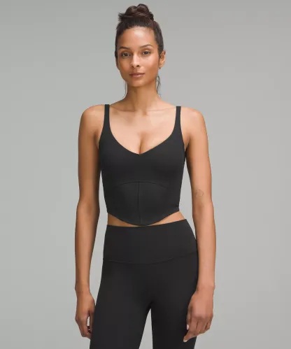 lulu Align Corset Tank Top Light Support, A/B Cup