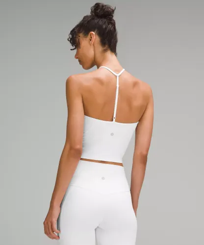 lulu Align T-Strap Tank Top Light Support, A/B Cup