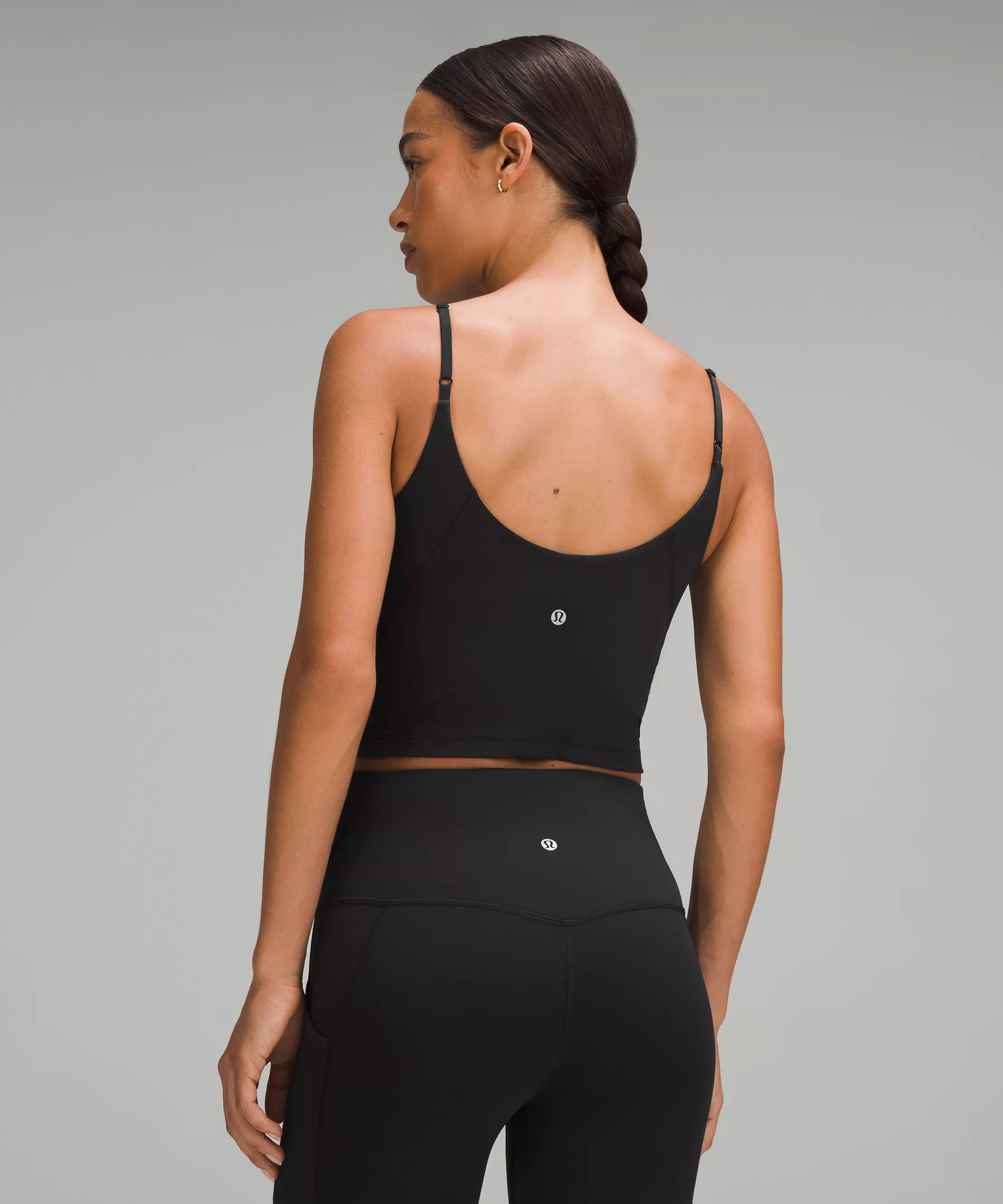 lulu Align Cropped Cami Tank Top Light Support, C/D Cup